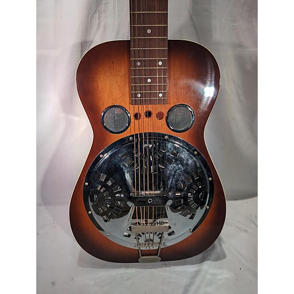 Used Dobro Omi 8 String Resonator Guitar