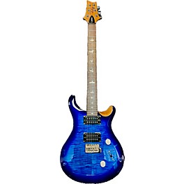 Used PRS Used PRS CM4 SE Custom 24 Blue Solid Body Electric Guitar