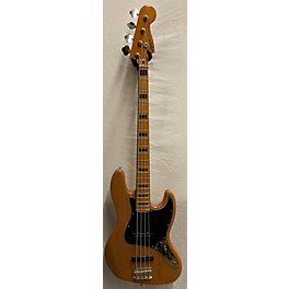 Used Squier Used Squier Classic Vibe 70s Jazz Bass Natural Electric Bass Guitar