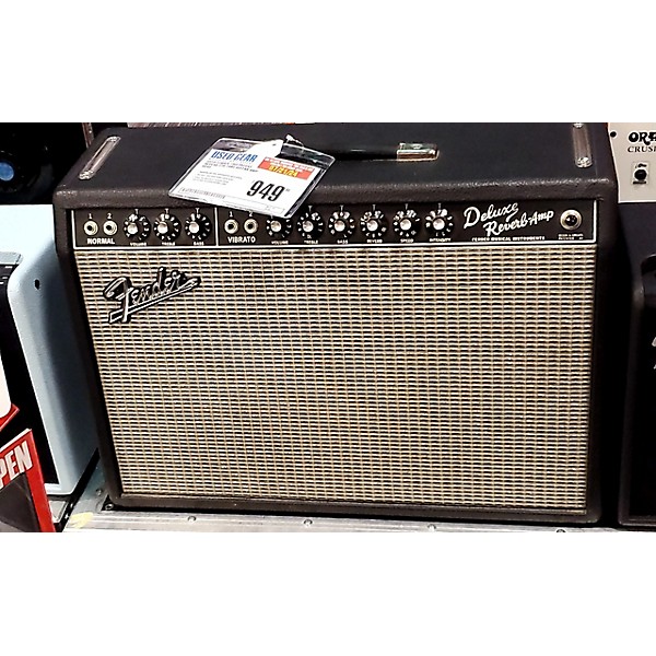 Used Fender 1965 Deluxe Reverb 22W Tube Guitar Amp Head