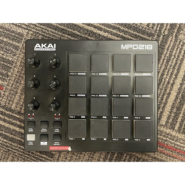 Used Akai Professional MPD218 MIDI Controller