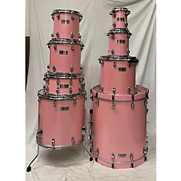 Used Martin Used Ayotte 8 piece Custom Pink Drum Kit