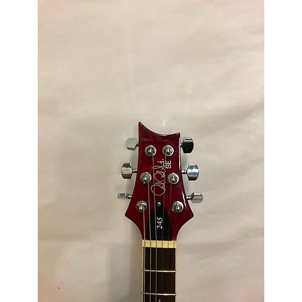 Used PRS Used PRS 245 SE Cherry Solid Body Electric Guitar