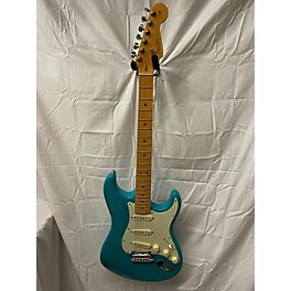 Used Fender Used 2023 Fender American Professional II Stratocaster Miami Blue Solid Body Electric Guitar