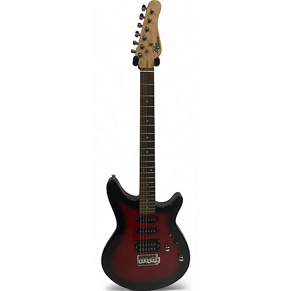 Used Rogue RR100PKRB Wine Red Solid Body Electric Guitar