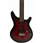 Used Rogue RR100PKRB Wine Red Solid Body Electric Guitar