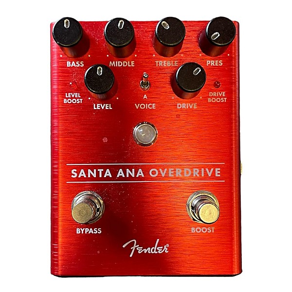 Used Fender Santa Ana Overdrive Effect Pedal