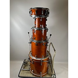 Used Taye Drums Used Taye Drums 5 piece TOURPRO ANTIQUE HONEY AMBER Drum Kit