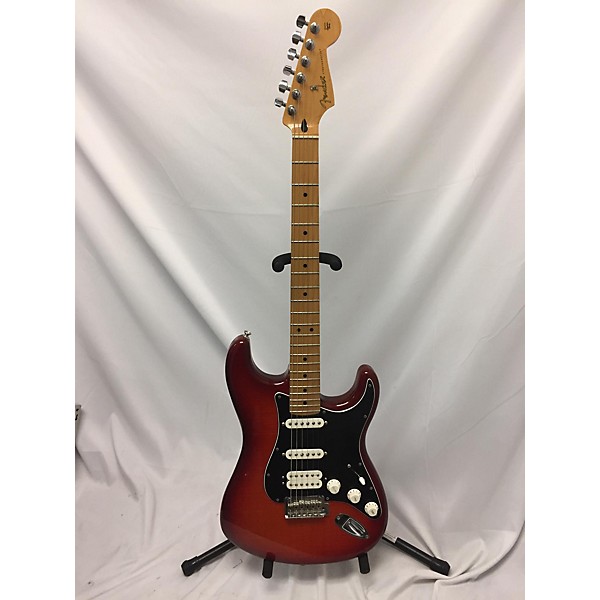 Used Fender Used 2019 Fender Player Plus Stratocaster Plus Top HSS Aged Cherry Burst Solid Body Electric Guitar