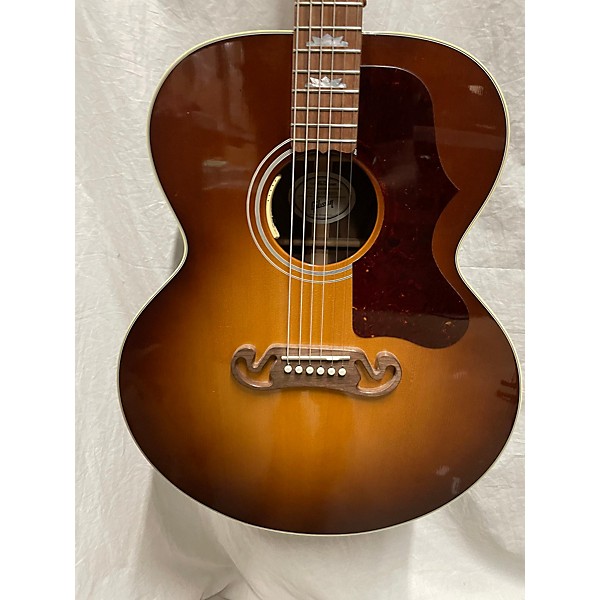 Used Gibson Used Gibson SJ200 Studio Super Jumbo 2 Color Sunburst Acoustic Electric Guitar