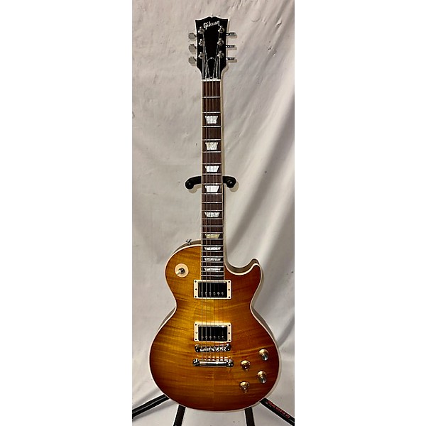 Used Gibson Used Gibson Kirk Hammett "Greeny" Les Paul Standard Greeny Burst Solid Body Electric Guitar