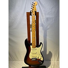 Used Fender Used Fender American Deluxe Stratocaster V Neck Sunburst Solid Body Electric Guitar