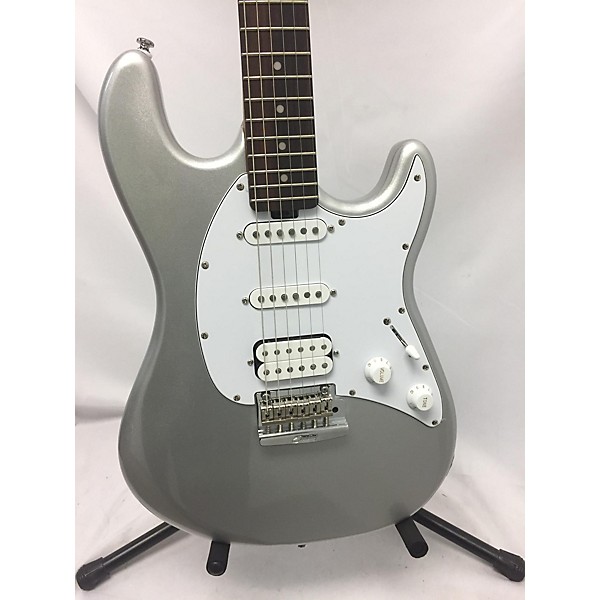 Used Sterling by Music Man Used Sterling By Music Man Cutlass HSS FIREMIST SLIVER Solid Body Electric Guitar