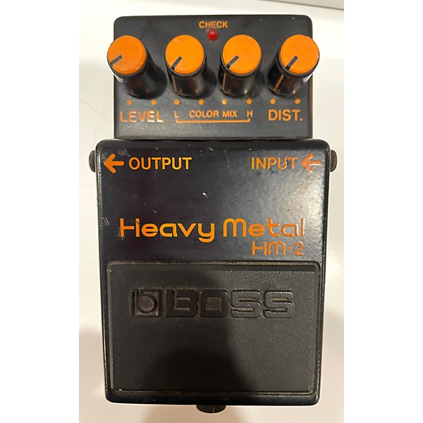 Used BOSS HM2 Heavy Metal Effect Pedal