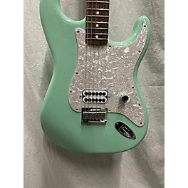 Used Fender Used Fender Tom Delonge Signature Stratocaster Surf Green Solid Body Electric Guitar