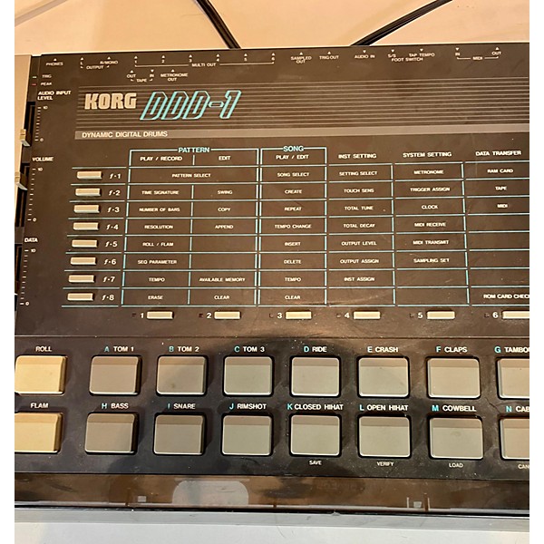 Used KORG DDD-1 Sound Module
