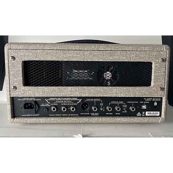 Used Blackstar St James 50W EL34H Tube Guitar Amp Head