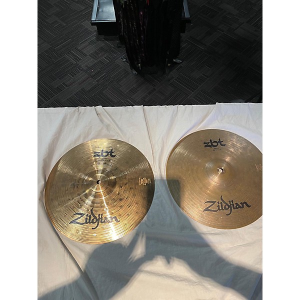 Used Zildjian 13in ZBT Hi Hat Pair Cymbal