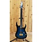 Used Ibanez Used Ibanez RGIX20FEQM Iron Label RG Series Ocean Blue Burst Solid Body Electric Guitar thumbnail