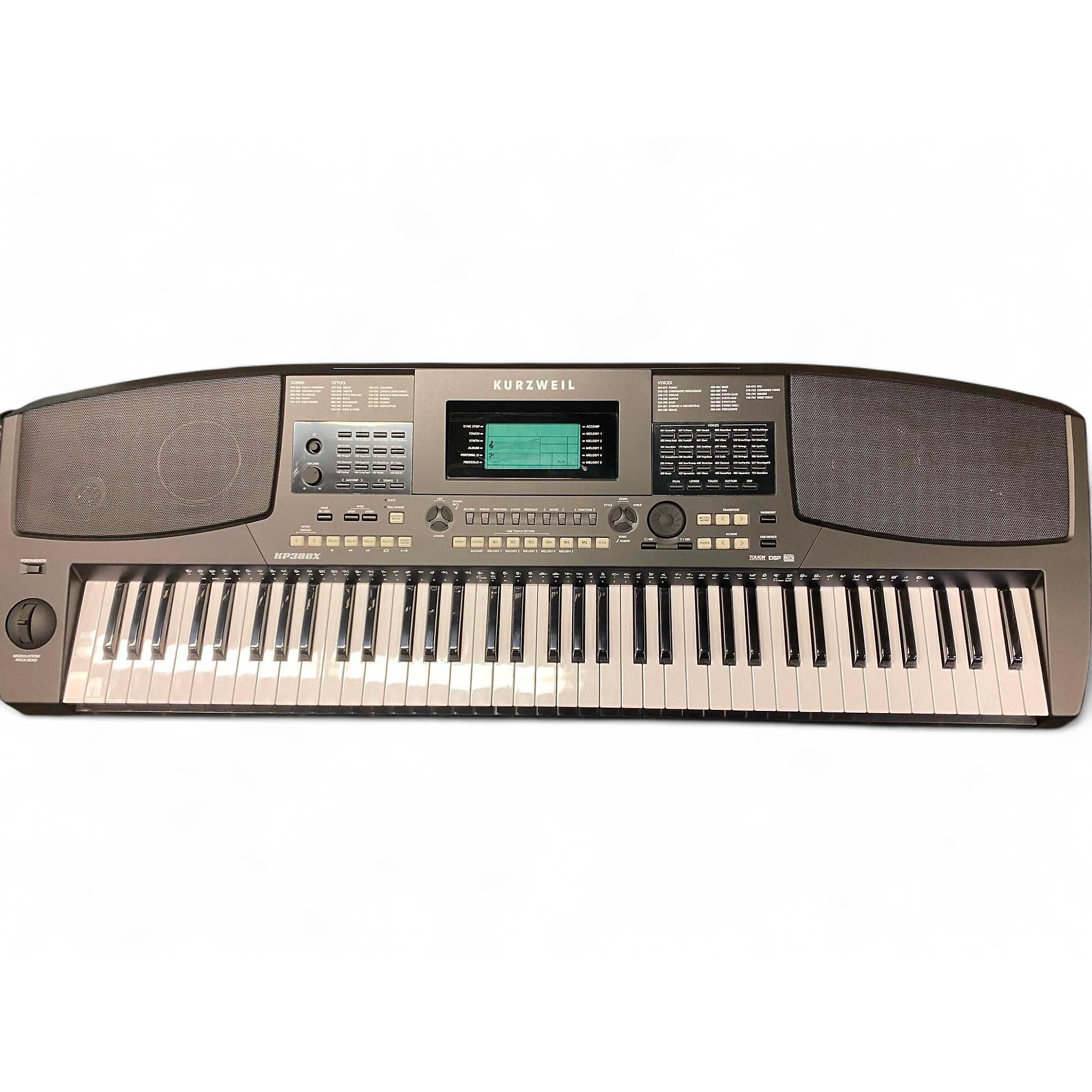 Used Kurzweil Home KP300X Arranger Keyboard Guitar Center