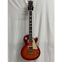 Used Epiphone Used Epiphone 1959 Reissue Les Paul Standard Aged Dark Cherry Burst Solid Body Electric Guitar