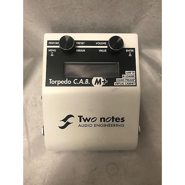 Used Two Notes AUDIO ENGINEERING Used Two Notes AUDIO ENGINEERING Torpedo C.A.B. M+ Effect Processor