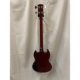 Used Gibson Used Gibson SG Bass Red Electric Bass Guitar