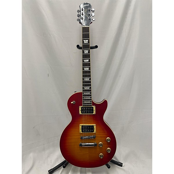 Used Epiphone Used Epiphone Les Paul Standard Cherry Sunburst Solid Body Electric Guitar