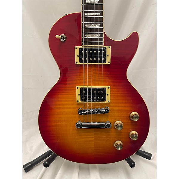 Used Epiphone Used Epiphone Les Paul Standard Cherry Sunburst Solid Body Electric Guitar