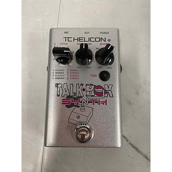 Used TC Helicon Talk Box Synth Effect Pedal