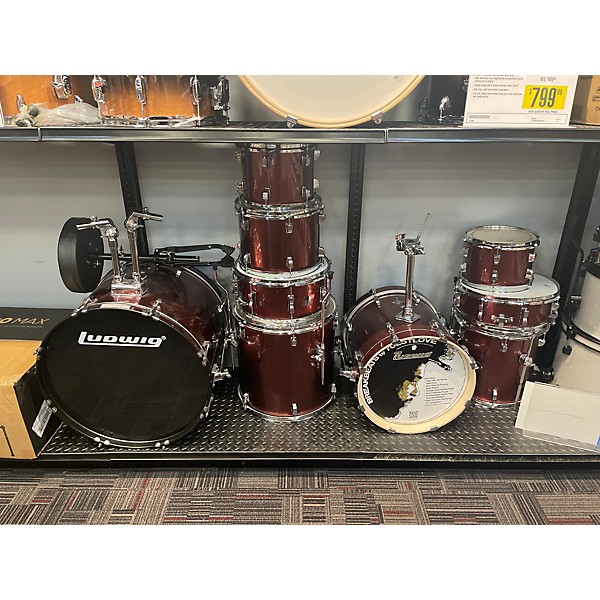 Used Ludwig BackBeat Complete Drum Kit