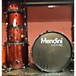 Used Used Mendini 5 piece Drum Set Wine Red Drum Kit thumbnail