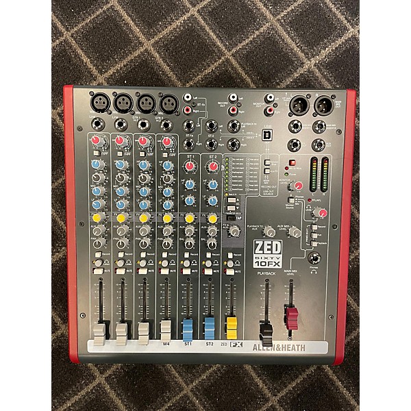 Used Allen & Heath ZED6010FX USB Digital Mixer