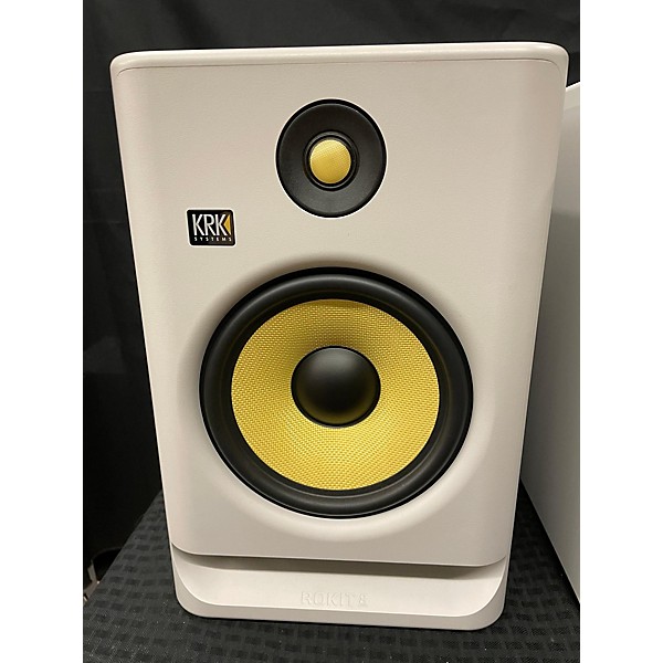 Used KRK 2020 RP8 ROKIT G4 Pair White Powered Monitor