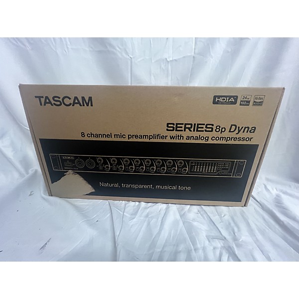 Used TASCAM 8p Dyna Microphone Preamp