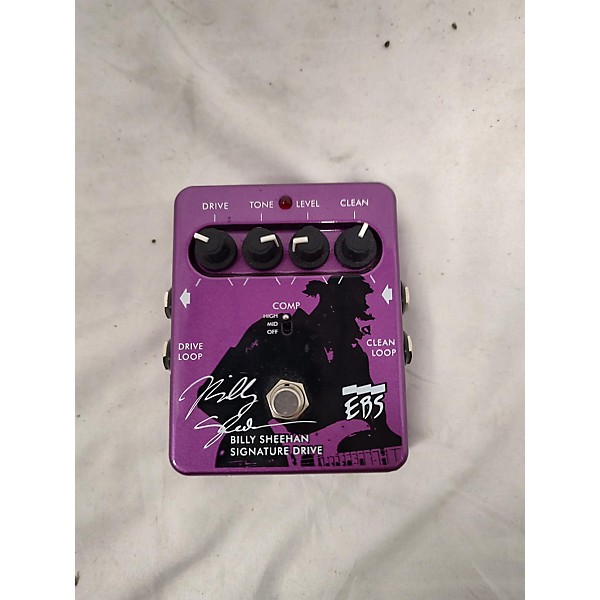 Used EBS Billy Sheehan Signature Overdrive Bass Effect Pedal