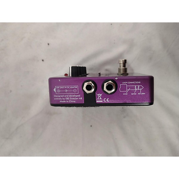 Used EBS Billy Sheehan Signature Overdrive Bass Effect Pedal