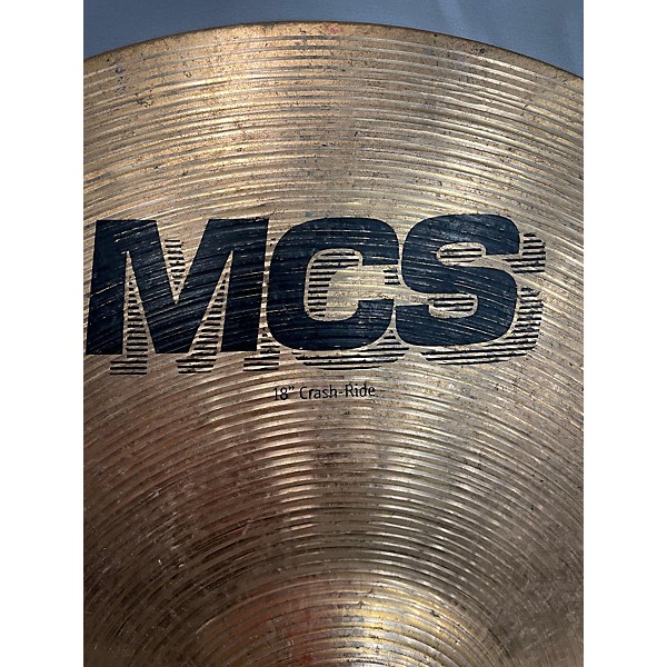 Used MEINL 18in MCS Series Crash Ride Cymbal