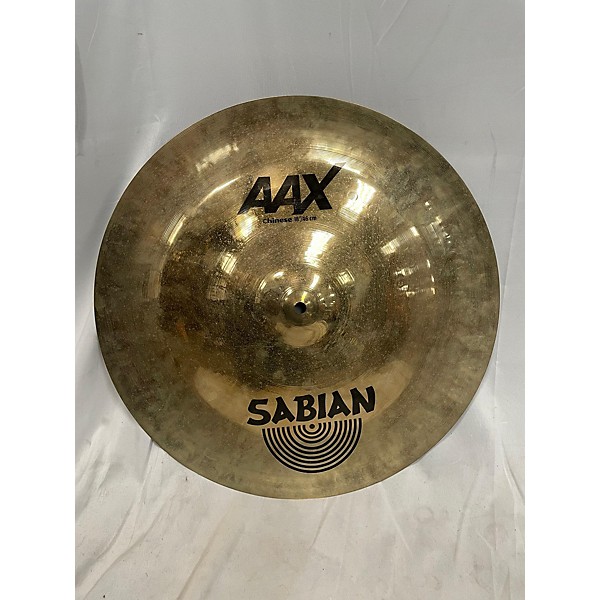 Used SABIAN 18in AAX China Brilliant Cymbal