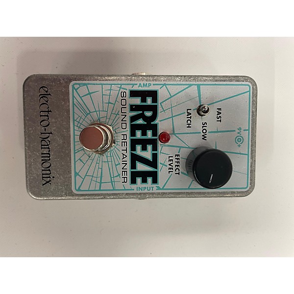 Used Electro-Harmonix Freeze Sound Retainer Compression Effect Pedal