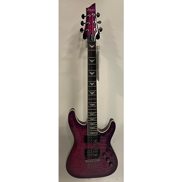 Used Schecter Guitar Research Used Schecter Guitar Research Omen Extreme 6 Magenta Solid Body Electric Guitar