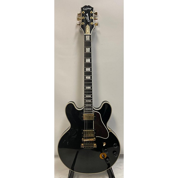 Used Epiphone Used Epiphone BB King Lucille Black Hollow Body Electric Guitar