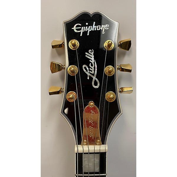 Used Epiphone Used Epiphone BB King Lucille Black Hollow Body Electric Guitar