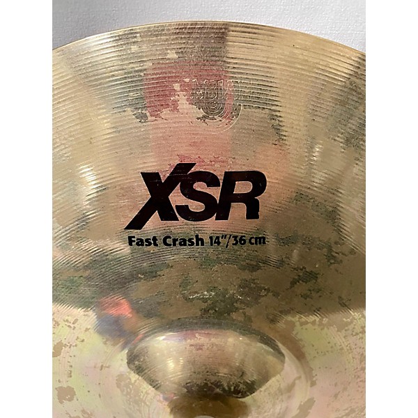 Used SABIAN Used SABIAN 14in XSR Fast Crash Cymbal