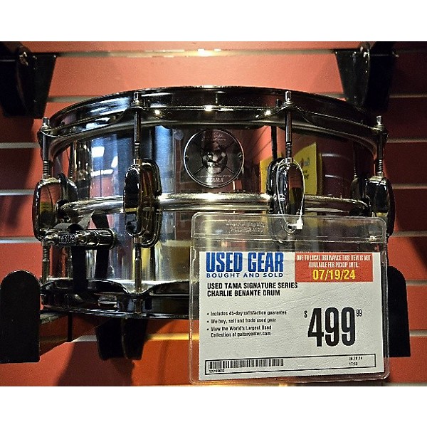 Used TAMA Signature Series Charlie Benante Drum