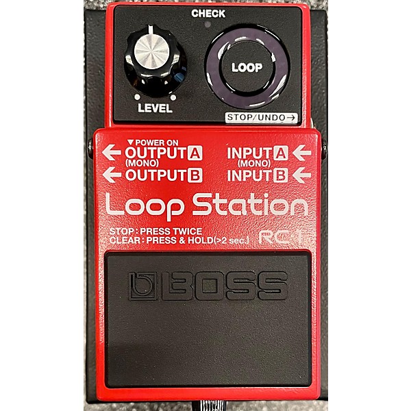Used BOSS RC1 Loop Station Pedal