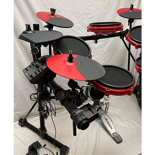 Used Alesis Nitro Max 8-Piece Electronic Drum Set Electric Drum Set