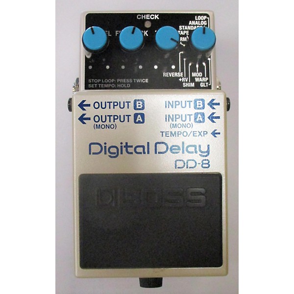 Used BOSS DD8 Digital Delay Effect Pedal