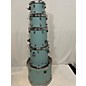 Used Ludwig Used Ludwig 5 piece Neusonic Teal Drum Kit