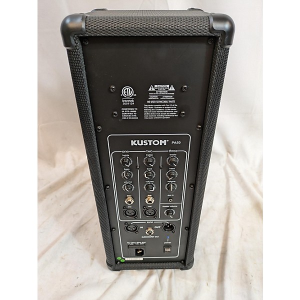 Used Kustom PA Pa50 Powered Speaker